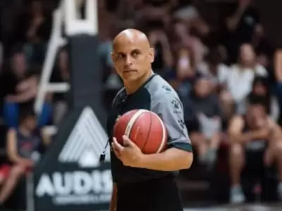 Ariel Rosas, embajador mendocino en las finales de la Liga Nacional.