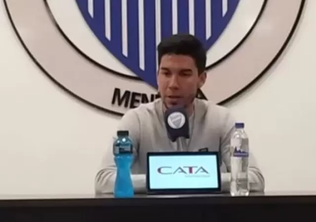 Pol Fern�ndez fue presentado en el predio de Godoy Cruz.