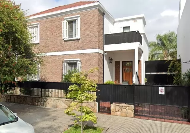 La vivienda donde ocurri� la tragedia familiar.