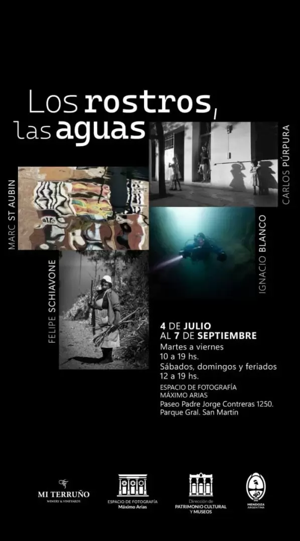 El flyer de la atractiva muestra
