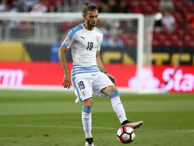 Gast�n Silva, cerca de llegar al Tomba.