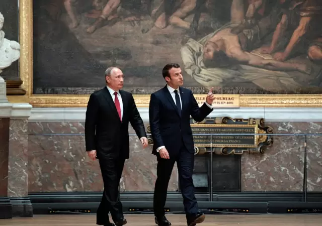 Putin y Macon en tiempos de relaciones cercanas