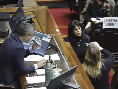 Los gritos de las diputadas luego de la jura del diputado Giordano/