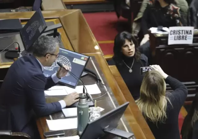 Los gritos de las diputadas luego de la jura del diputado Giordano/