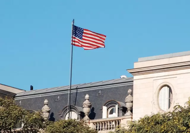 La embajada de EE.UU en Buenos Aires/