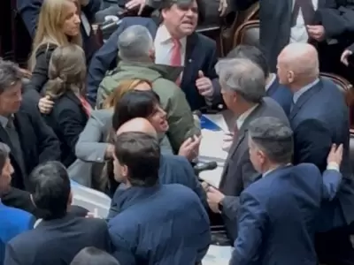 Esc�ndalo en la C�mara de Diputados.