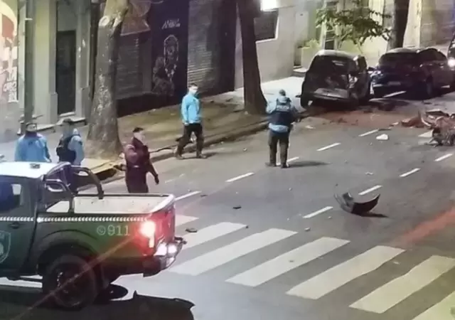 En las primeras horas del da, el barrio de Palermo, en Capital Federal, se vio sacudido por un hecho violento y trgico.