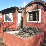 Muri� el joven que sufri� graves quemaduras tras incendiarse su casa en Las Heras