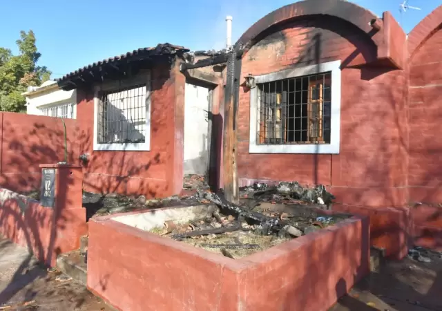 Los da�os en la vivienda fueron totales.