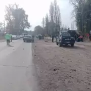 Un chico falleci� en Luj�n: iba en moto y fue embestido por dos veh�culos