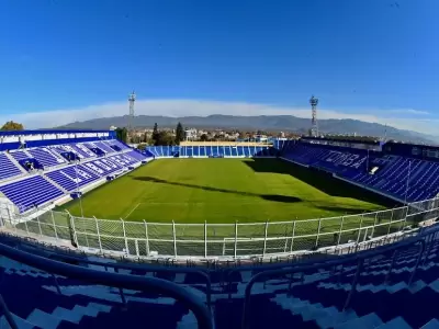 El estadio Feliciano Gambarte de Godoy Cruz tiene una capacidad para 21.000 espectadores.
