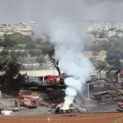 VIDEO | Explosi�n en estaci�n de servicio deja 30 heridos y genera alarma en la ciudad
