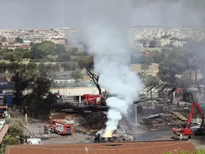 Explosi�n en Roma. Hay heridos.