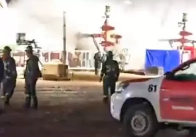 La empresa Lockwood S.A., especializada en el control de pozos, fue convocada para cotejar las posibles fallas.