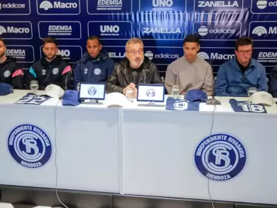Vila en la conferencia de prensa de este viernes.