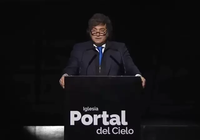 Javier Milei en el Chaco