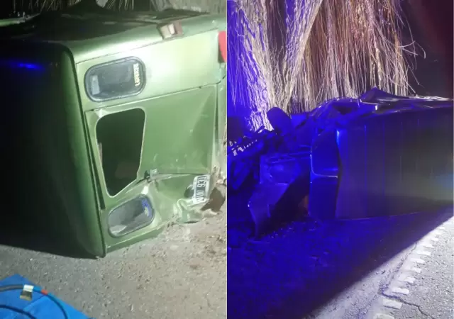Accidente fatal en San Carlos.