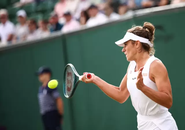 Solana Sierra fue eliminada de Wimbledon.