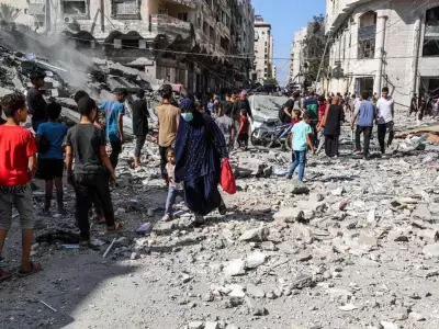 Israel atac� Gaza mientras envi� emisarios para negociar el cese al fuerzo
