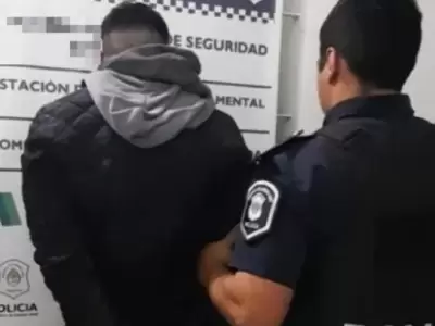 Fue detenido el sospechoso de cometer el asesinato. Foto: gentileza Cr�nica