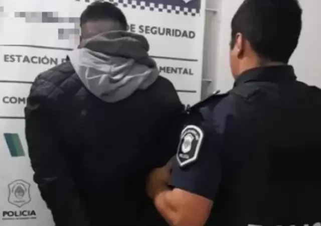 Fue detenido el sospechoso de cometer el asesinato. Foto: gentileza Cr�nica
