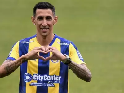 Di Mar�a fue presentado en Rosario Central
