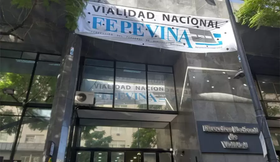 Reaci�n de los empleados de Vialidad