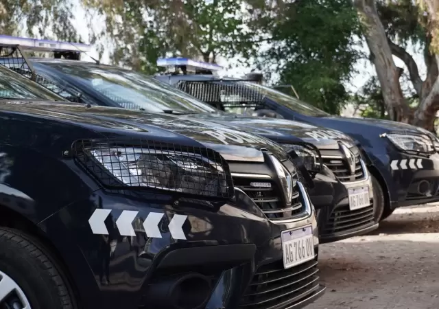 M�vil policial.