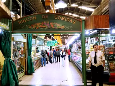 D�cadas de historia. El Mercado Central de Mendoza, en su esplendor.