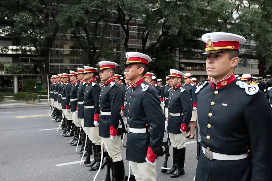 Cadetes del Colegio Militar de la Naci�n