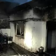 Terrible tragedia: el incendio de una casa provoc� la muerte de un nene de 7 a�os