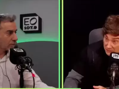 Javier Milei en entrevista con Majul.