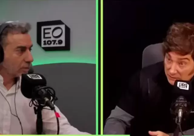 Javier Milei en entrevista con Majul.