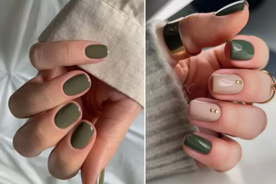 U�as Verde oliva