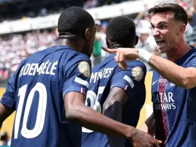La celebraci�n del PSG