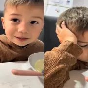 "�Casate conmigo, no con mi pap�!": la conmovedora s�plica viral de un nene