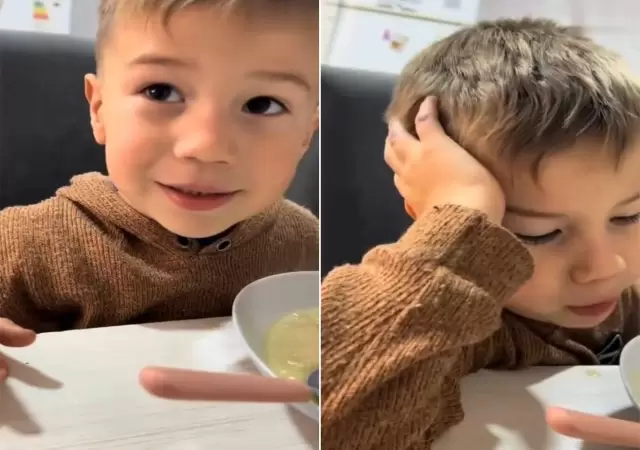 "�Casate conmigo, no con mi pap�!": la conmovedora s�plica viral de un nene
