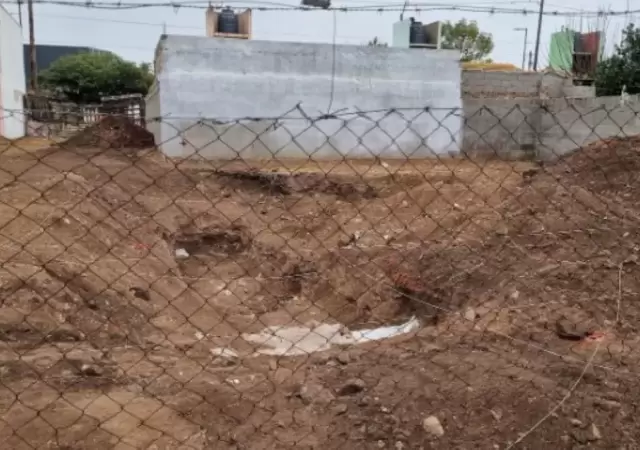 El descubrimiento se produjo en un terreno descampado del barrio Campo de la Ribera.