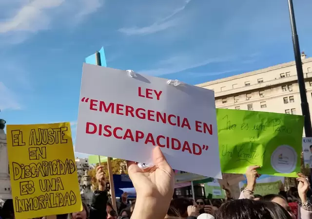 La iniciativa sobre discapacidad, vetada por Milei, necesitar� el respaldo de dos tercios en la C�mara alta.