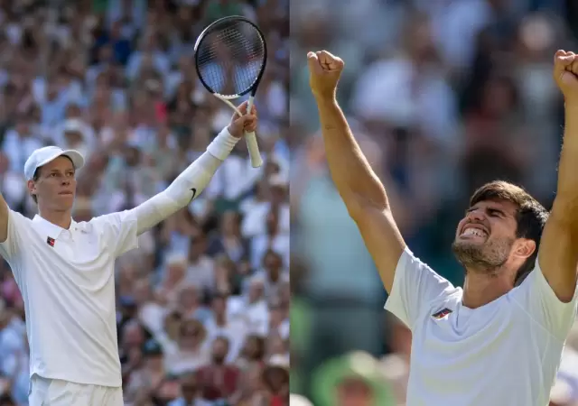 Sinner y Alcaraz jugar�n la final de Wimbledon.