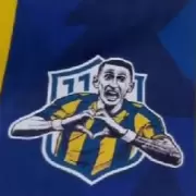 Di María debuta ante Godoy Cruz con una camiseta homenaje que es furor en los hinchas