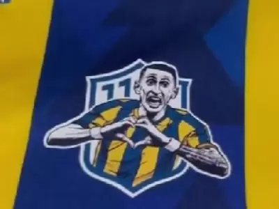 Rosario Central usar� ante Godoy Cruz una camiseta especial por la vuelta de �ngel Di Mar�a/ Fuente: Rosario Central