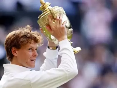 Jannik Sinner se qued� con Wimbledon/ Fuente: X