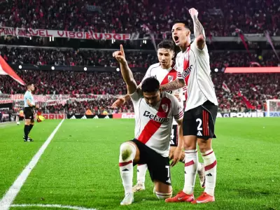 River le gan� a Platense en el debut del Torneo Clausura.