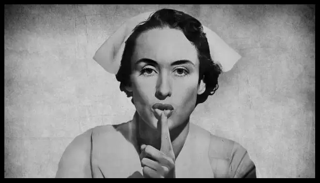 Hospitales de todo el mundo cuentan con esta imagen que pide silencio. Millones de personas ignorar�n de qui�n se trataba.