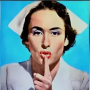 Fin del misterio: qui�n es la enfermera que pide silencio en los hospitales del mundo