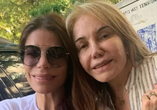 Zulema Yoma junto a su hija Zulemita