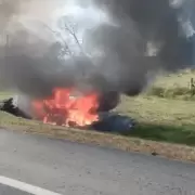 Horrible muerte de una pareja tras despistarse su auto en la ruta
