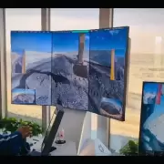 Operarios chinos manejan excavadoras desde oficinas: la potencia de la red 5G