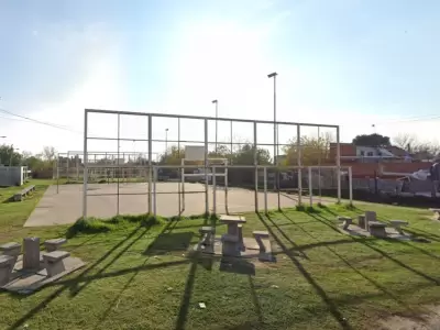 El hecho ocurri� en esta playa de deportes de la ciudad de Rosario. (Foto: web)